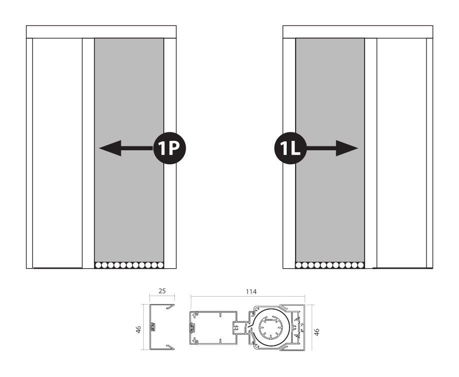 Specifications of the Single Rolled MONUMO Door Mosquito Net